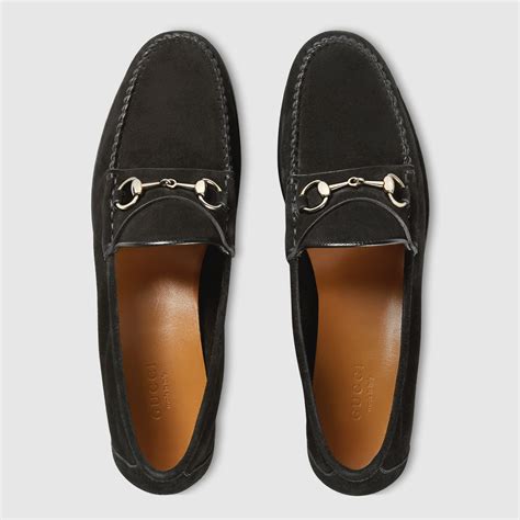 guccie loafers women|Gucci women's suede loafers.